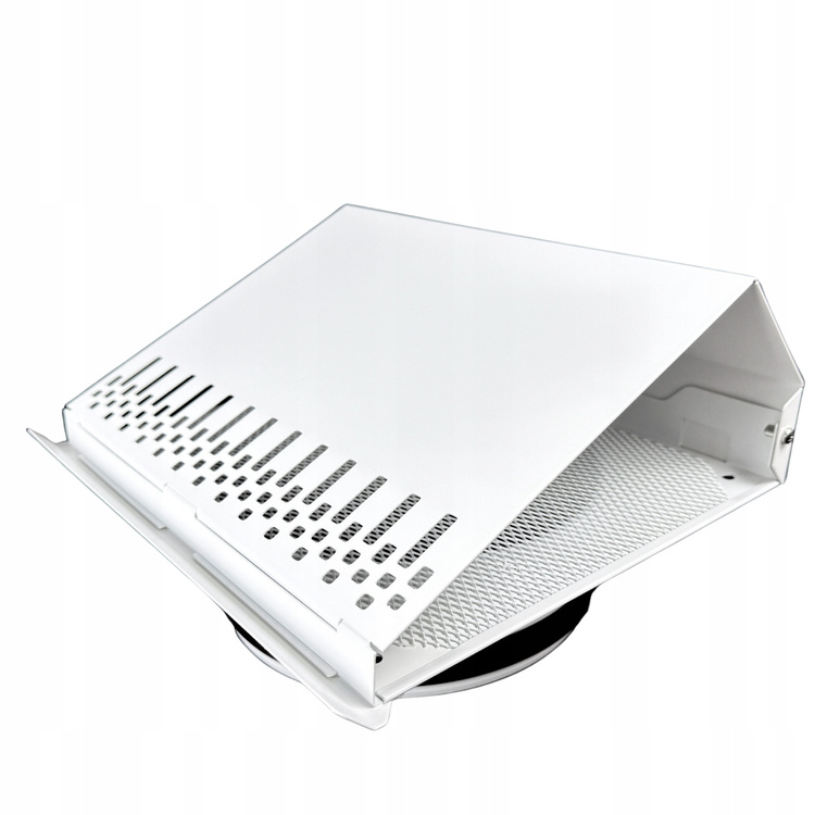 Czerpnia powietrza ścienna kratka wentylacyjna fi 150 kolor: BIAŁA