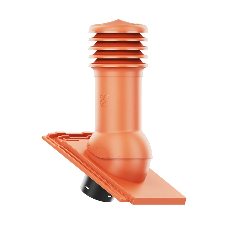 Kominek wentylacyjny do dachówki ALEGRA 9 CZARNA ANGOBA SZLACHETNA fi125 pol_pl_Kominek-wentylacyjny-WYRZUTNIA-do-pokryc-plaskich-BRAZOWY-fi125-6736_2