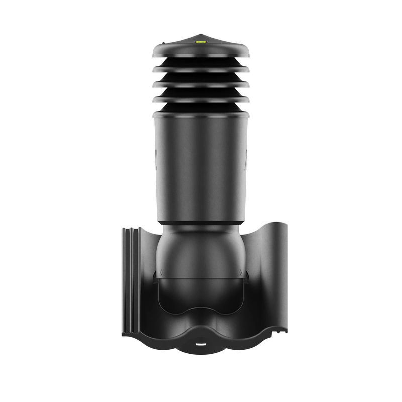 Kominek wentylacyjny do dachówki ALEGRA 9 CZARNA ANGOBA SZLACHETNA fi125 pol_pl_Kominek-wentylacyjny-WYRZUTNIA-do-pokryc-plaskich-BRAZOWY-fi125-6736_3