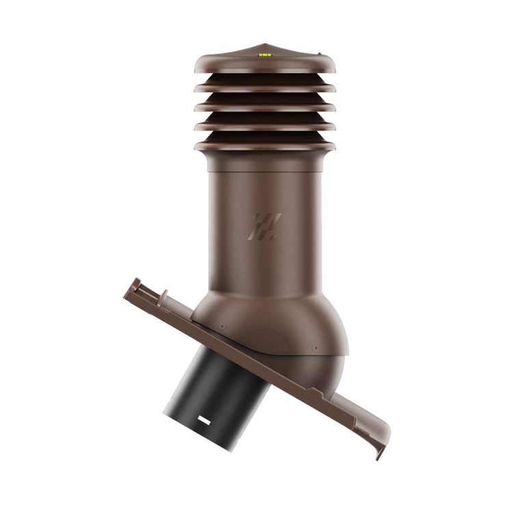 Kominek wentylacyjny do dachówki RUBIN 9V BRĄZOWA ANGOBA fi150