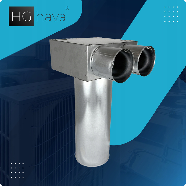 SKRZYNKA ROZPRĘŻNA REKUPERACJA 2x75 mm fi 125 OCYNK