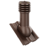 Kominek wentylacyjny do dachówki EXTRA BRĄZOWY fi150