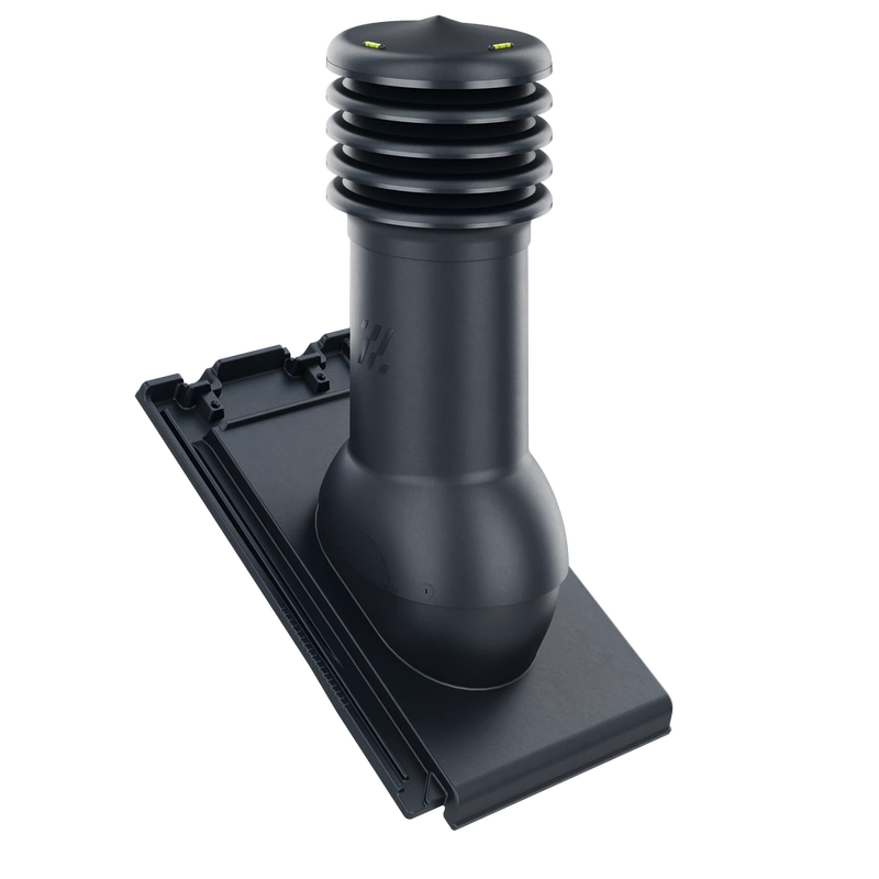 Kominek wentylacyjny do dachówki ALEGRA 9 CZARNA ANGOBA SZLACHETNA fi125 pol_pl_Kominek-wentylacyjny-WYRZUTNIA-do-pokryc-plaskich-BRAZOWY-fi125-6736_1