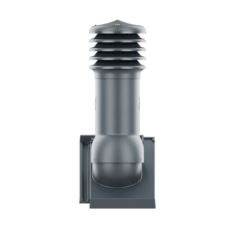 Kominek wentylacyjny do dachówki DOMINO ŁUPEK GLAZURA fi150