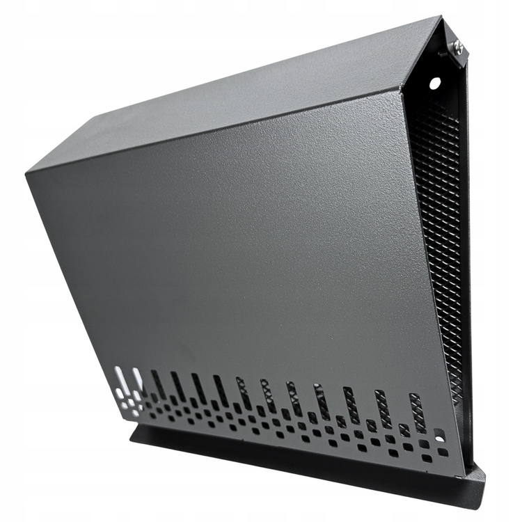 Czerpnia powietrza ścienna kratka wentylacyjna fi 125 kolor: GRAFIT