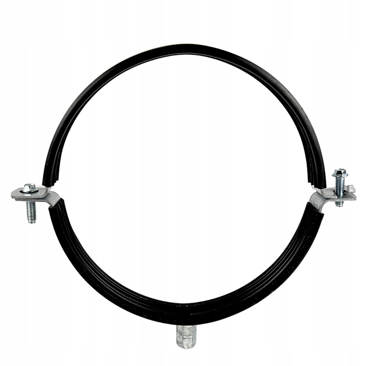 Obejma montażowa do rur z amortyzatorem fi 80