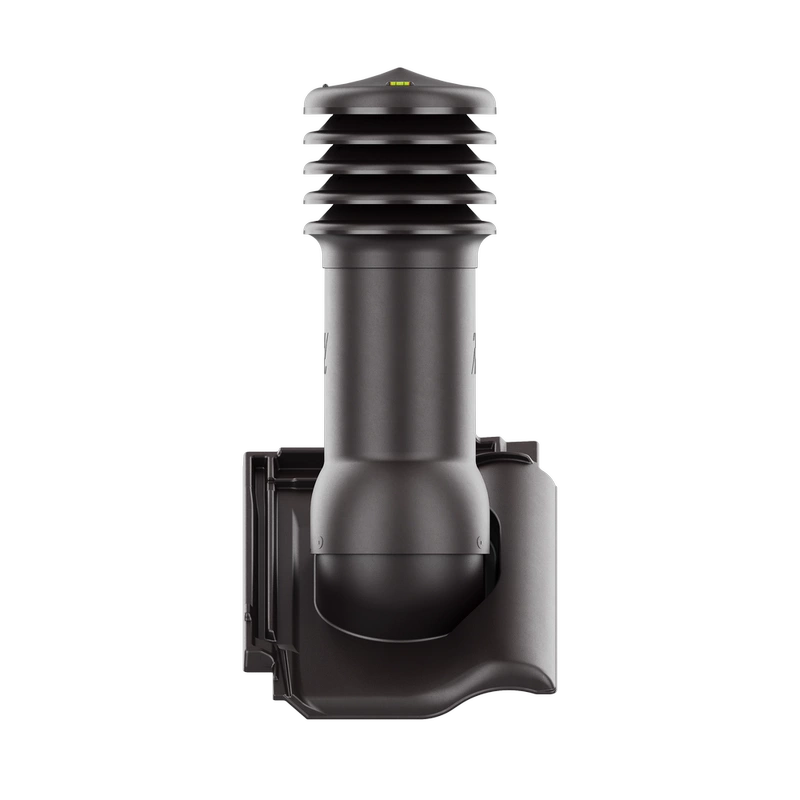 Kominek wentylacyjny do dachówki ALEGRA 9 CZARNA ANGOBA SZLACHETNA fi125 pol_pl_Kominek-wentylacyjny-WYRZUTNIA-do-pokryc-plaskich-BRAZOWY-fi125-6736_4