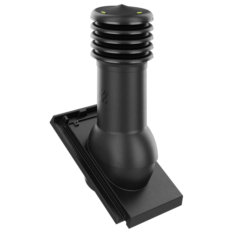 Kominek wentylacyjny do dachówki ALEGRA 9 CZARNA ANGOBA SZLACHETNA fi125 pol_pl_Kominek-wentylacyjny-WYRZUTNIA-do-pokryc-plaskich-BRAZOWY-fi125-6736_1