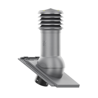 Kominek wentylacyjny do dachówki OREA 9 GRAFITOWA NAGOBA SZLACHETNA fi125