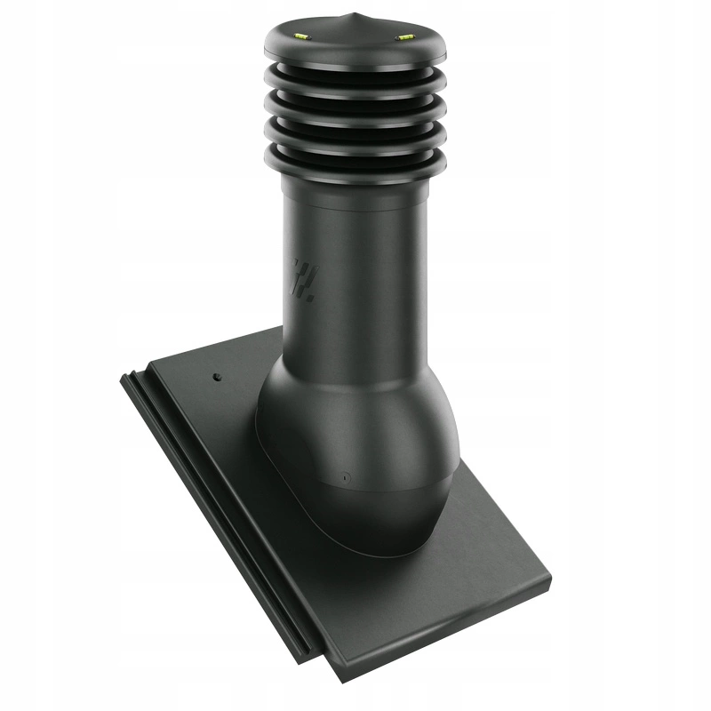 Kominek wentylacyjny do dachówki ALEGRA 9 CZARNA ANGOBA SZLACHETNA fi125 pol_pl_Kominek-wentylacyjny-WYRZUTNIA-do-pokryc-plaskich-BRAZOWY-fi125-6736_1