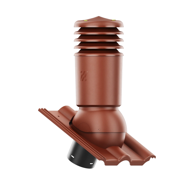 Kominek wentylacyjny do dachówki ALEGRA 9 CZARNA ANGOBA SZLACHETNA fi125 pol_pl_Kominek-wentylacyjny-WYRZUTNIA-do-pokryc-plaskich-BRAZOWY-fi125-6736_2