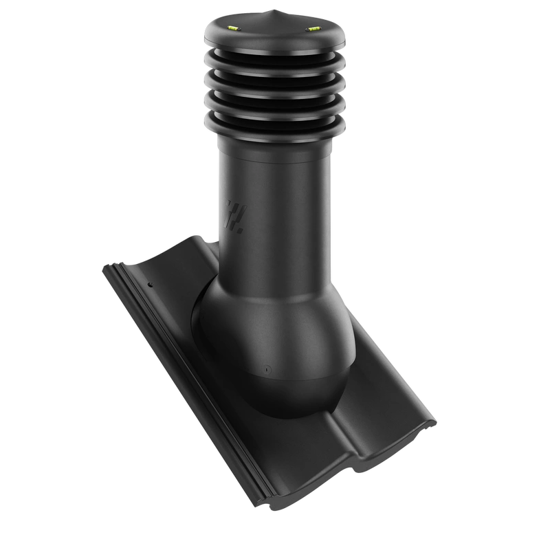 Kominek wentylacyjny do dachówki ALEGRA 9 CZARNA ANGOBA SZLACHETNA fi125 pol_pl_Kominek-wentylacyjny-WYRZUTNIA-do-pokryc-plaskich-BRAZOWY-fi125-6736_1
