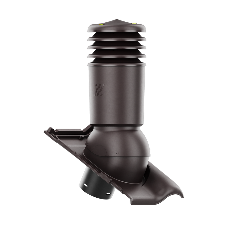 Kominek wentylacyjny IZOLOWANY do dachówki MONZA PLUS MADURO GLAZURA fi125