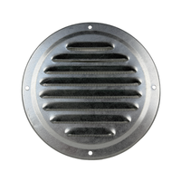 Kratka Osłonka wentylacyjna okrągła Z SIATKĄ nierdzewna EUROM 150MO fi150