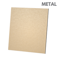 FRONT Panel dRim METAL Szczotkowane złoto