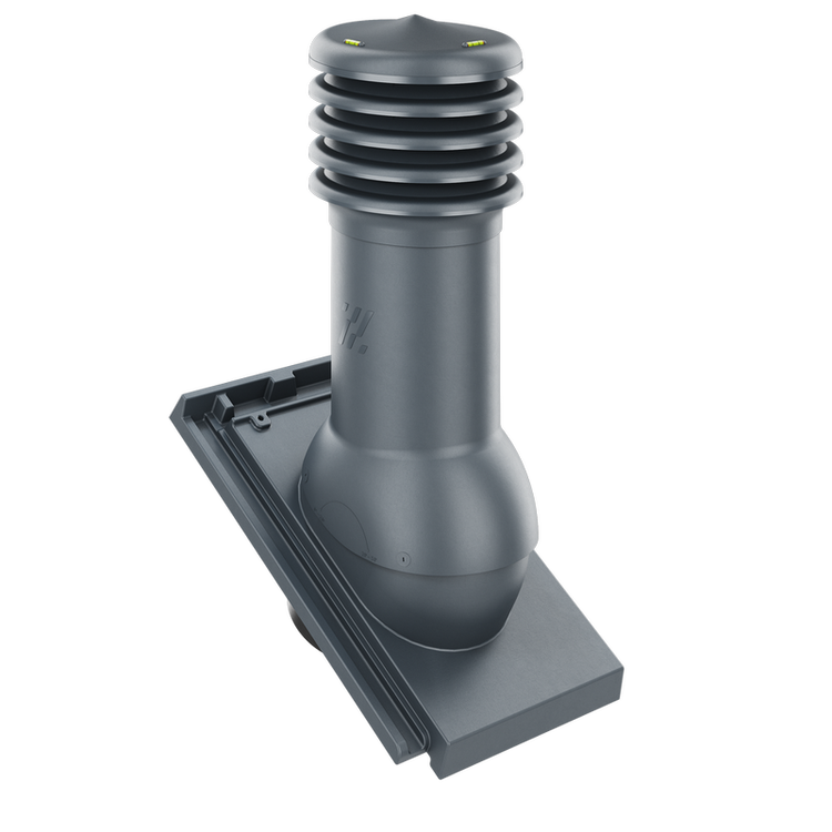 Kominek wentylacyjny do dachówki DOMINO ŁUPEK GLAZURA fi125