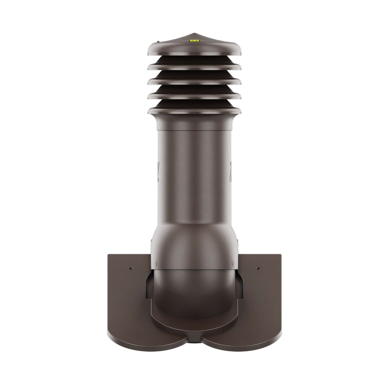 Kominek wentylacyjny do dachówki ALEGRA 9 CZARNA ANGOBA SZLACHETNA fi125 pol_pl_Kominek-wentylacyjny-WYRZUTNIA-do-pokryc-plaskich-BRAZOWY-fi125-6736_4