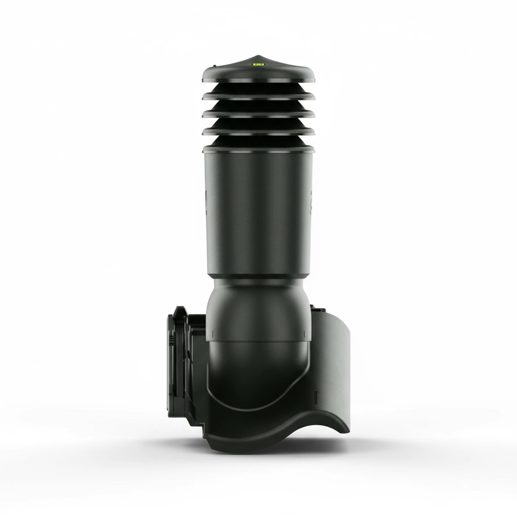 Kominek wentylacyjny do dachówki ALEGRA 9 CZARNA ANGOBA SZLACHETNA fi125 pol_pl_Kominek-wentylacyjny-WYRZUTNIA-do-pokryc-plaskich-BRAZOWY-fi125-6736_4