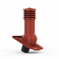 Kominek wentylacyjny do dachówki CANTUS CZERWIEŃ WINNA fi150