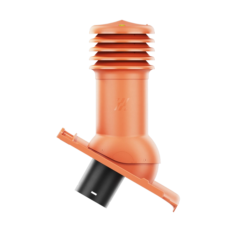 Kominek wentylacyjny do dachówki ALEGRA 9 CZARNA ANGOBA SZLACHETNA fi125 pol_pl_Kominek-wentylacyjny-WYRZUTNIA-do-pokryc-plaskich-BRAZOWY-fi125-6736_3