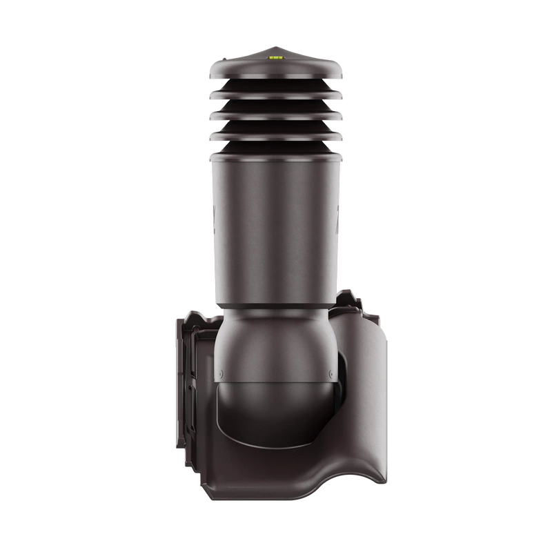 Kominek wentylacyjny do dachówki ALEGRA 9 CZARNA ANGOBA SZLACHETNA fi125 pol_pl_Kominek-wentylacyjny-WYRZUTNIA-do-pokryc-plaskich-BRAZOWY-fi125-6736_4