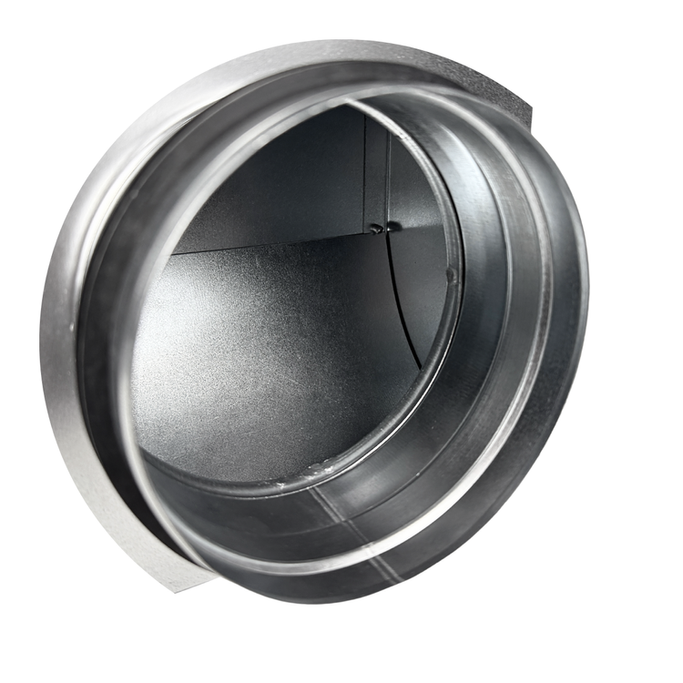 SKRZYNKA ROZPRĘŻNA 1x90 MM | FI 125 | REKUPERACJA OCYNK-GUMA POD ANEMOSTAT