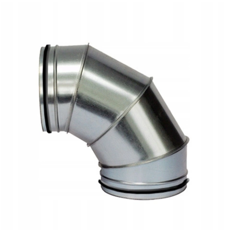 Kolano wentylacyjne OCYNK fi 355 / 90 stopni z USZCZELKĄ