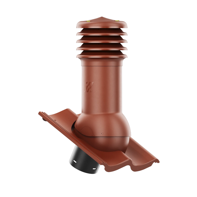 Kominek wentylacyjny do dachówki ALEGRA 9 CZARNA ANGOBA SZLACHETNA fi125 pol_pl_Kominek-wentylacyjny-WYRZUTNIA-do-pokryc-plaskich-BRAZOWY-fi125-6736_2