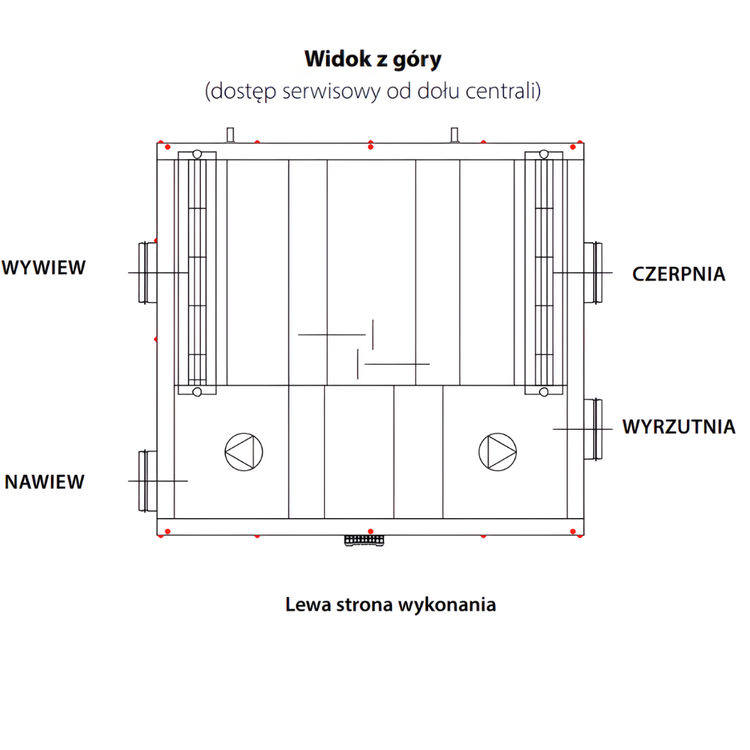 Rekuperator Centrala wentylacyjna VENTS VUT 350 PB EC LEWA 410 m3/h WiFi