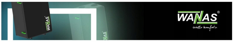 Rekuperator WANAS BLACK 200V Centrala wentylacyjna - 200 m3/h