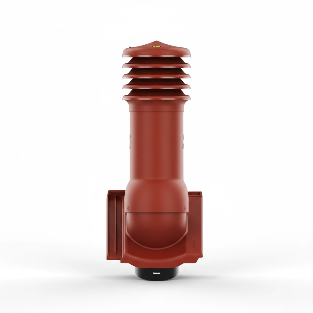 Kominek wentylacyjny do dachówki ALEGRA 9 CZARNA ANGOBA SZLACHETNA fi125 pol_pl_Kominek-wentylacyjny-WYRZUTNIA-do-pokryc-plaskich-BRAZOWY-fi125-6736_4