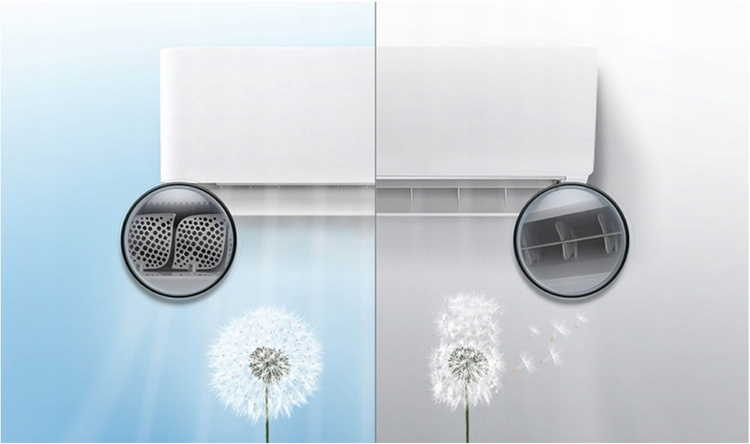 Klimatyzator ścienny MISTRAL 3,4 kW  - WiFi - BIAŁY