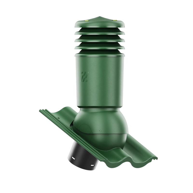 Kominek wentylacyjny do dachówki ALEGRA 9 CZARNA ANGOBA SZLACHETNA fi125 pol_pl_Kominek-wentylacyjny-WYRZUTNIA-do-pokryc-plaskich-BRAZOWY-fi125-6736_2