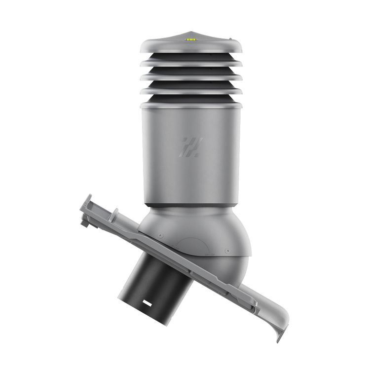 Kominek wentylacyjny IZOLOWANY do dachówki TITANIA ŁUPEK ANGOBA fi125