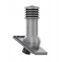 Kominek wentylacyjny do dachówki DOMINO SZARA/ŁUPEK ANGOBA fi150