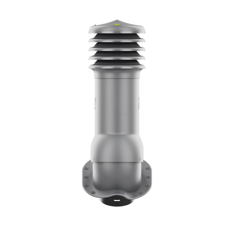 Kominek Wentylacyjny WYRZUTNIA fi125mm - Do Każdej Blachodachówki GRAFIT RAL 7024