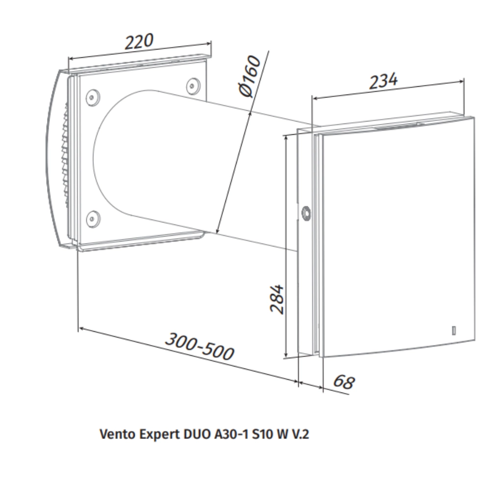 Rekuperator Ścienny Decentralny VENTO Expert DUO A30 30m3/h pol_pl_Rekuperator-Scienny-Decentralny-VENTO-Expert-A100-108m3-h-6949_4