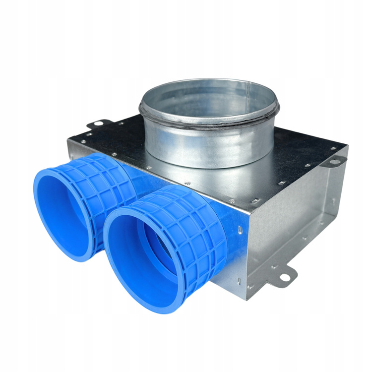 SKRZYNKA ROZPRĘŻNA 2x75 mm 125 mm OCYNK FLEX REKUPERACJA