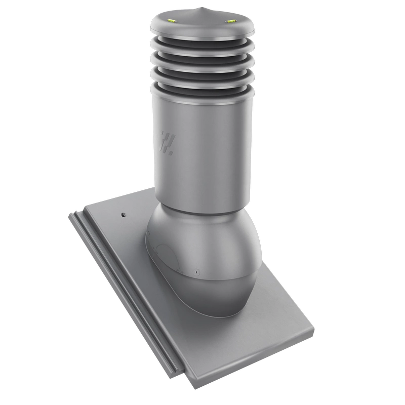 Kominek wentylacyjny do dachówki ALEGRA 9 CZARNA ANGOBA SZLACHETNA fi125 pol_pl_Kominek-wentylacyjny-WYRZUTNIA-do-pokryc-plaskich-BRAZOWY-fi125-6736_1