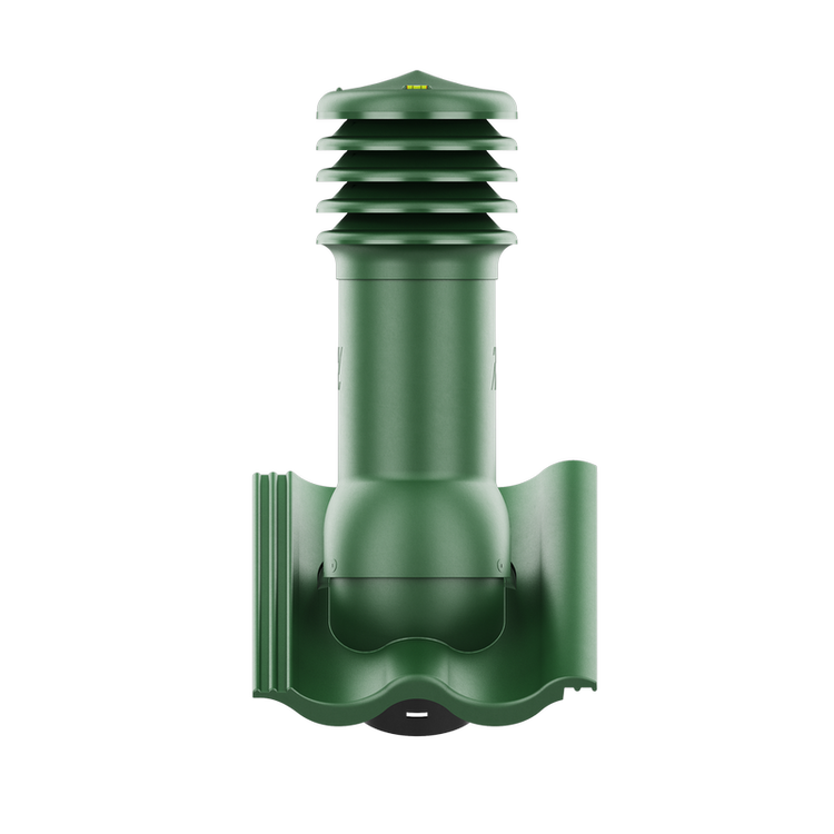 Kominek wentylacyjny do dachówki PALEMA JASNOZIELONY/OLIWKOWY fi125