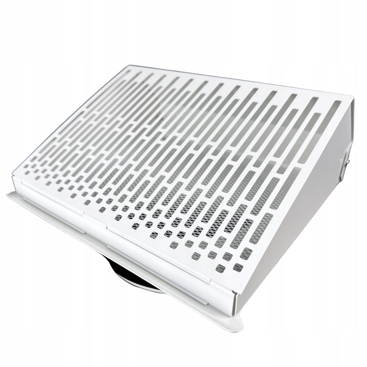 Wyrzutnia powietrza kratka wentylacyjna fi 180 kolor: BIAŁY