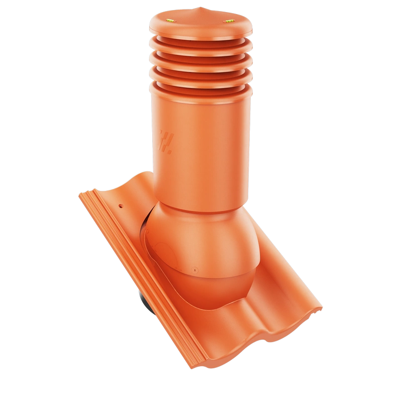 Kominek wentylacyjny do dachówki ALEGRA 9 CZARNA ANGOBA SZLACHETNA fi125 pol_pl_Kominek-wentylacyjny-WYRZUTNIA-do-pokryc-plaskich-BRAZOWY-fi125-6736_1