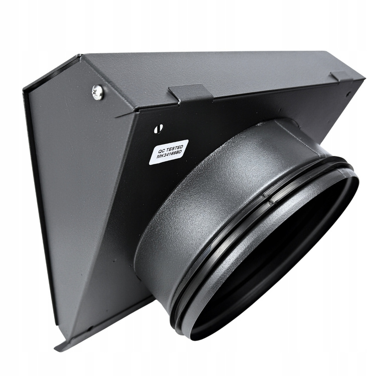 Wyrzutnia powietrza kratka wentylacyjna fi 180 kolor: GRAFIT