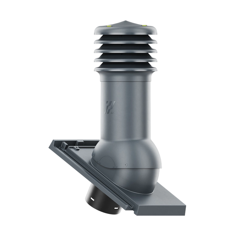 Kominek wentylacyjny do dachówki ALEGRA 9 CZARNA ANGOBA SZLACHETNA fi125 pol_pl_Kominek-wentylacyjny-WYRZUTNIA-do-pokryc-plaskich-BRAZOWY-fi125-6736_2