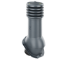Kominek Wentylacyjny WYRZUTNIA fi125mm do blachy trapezowej T18 CIEMNY GRAFIT (ANTRACYT) RAL 7016