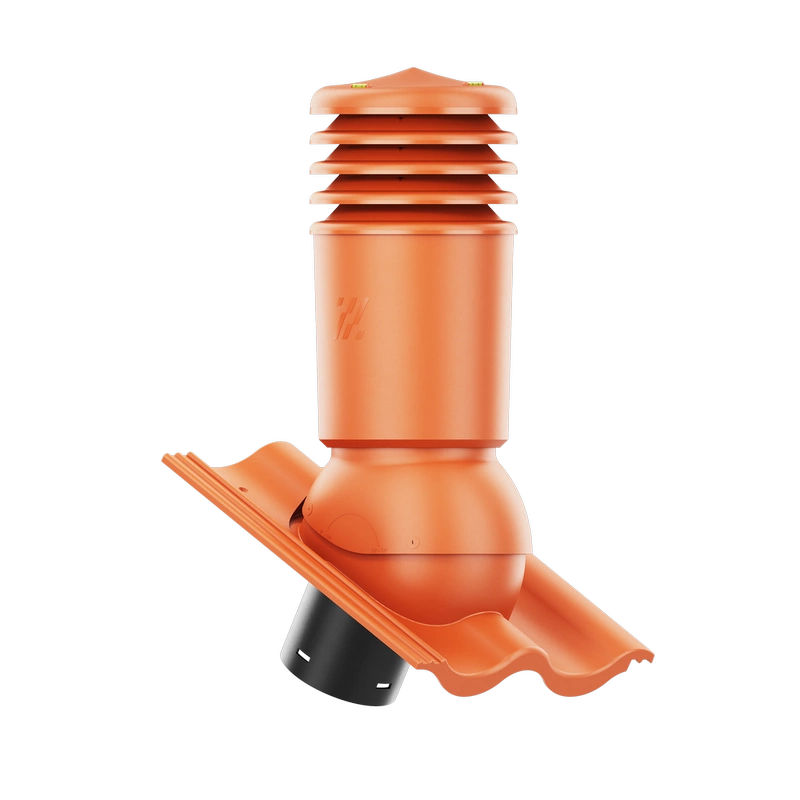 Kominek wentylacyjny do dachówki ALEGRA 9 CZARNA ANGOBA SZLACHETNA fi125 pol_pl_Kominek-wentylacyjny-WYRZUTNIA-do-pokryc-plaskich-BRAZOWY-fi125-6736_2