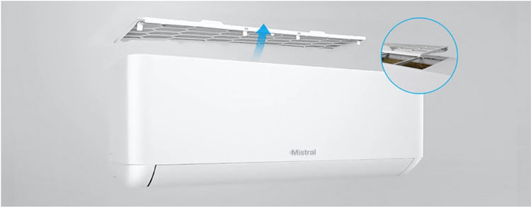 Klimatyzator ścienny MISTRAL 5,1 kW - WiFi - BIAŁY