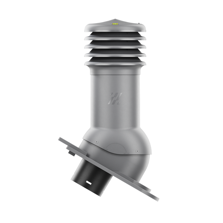 Kominek wentylacyjny do dachówki KARPIÓWKI GRAFIT RAL 7024 fi125