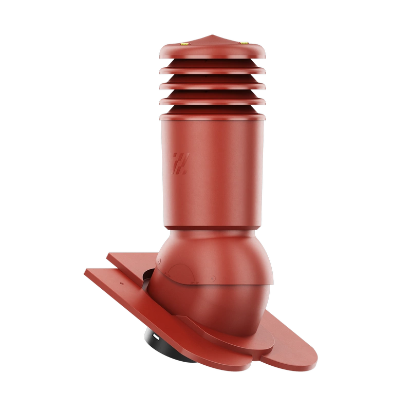 Kominek wentylacyjny do dachówki ALEGRA 9 CZARNA ANGOBA SZLACHETNA fi125 pol_pl_Kominek-wentylacyjny-WYRZUTNIA-do-pokryc-plaskich-BRAZOWY-fi125-6736_2