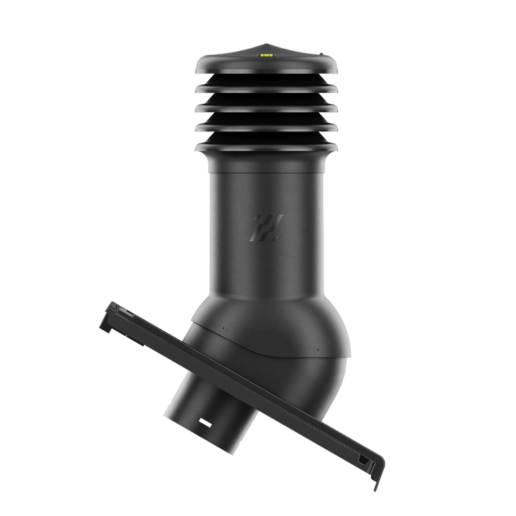 Kominek wentylacyjny do dachówki KODA ANTRACYT/CZARNA ANGOBA fi150